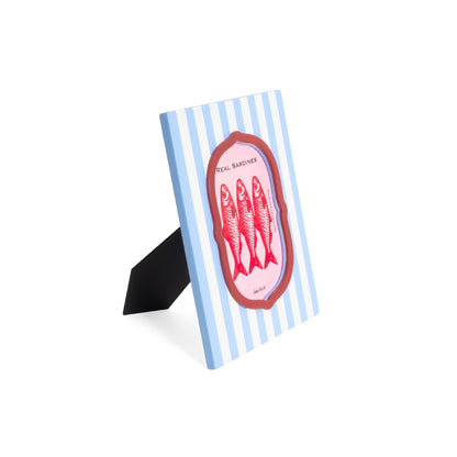 Photo Frame - Blue Striped