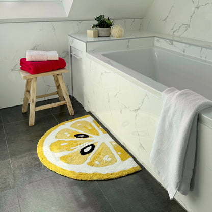 Bath Mat - Lemon