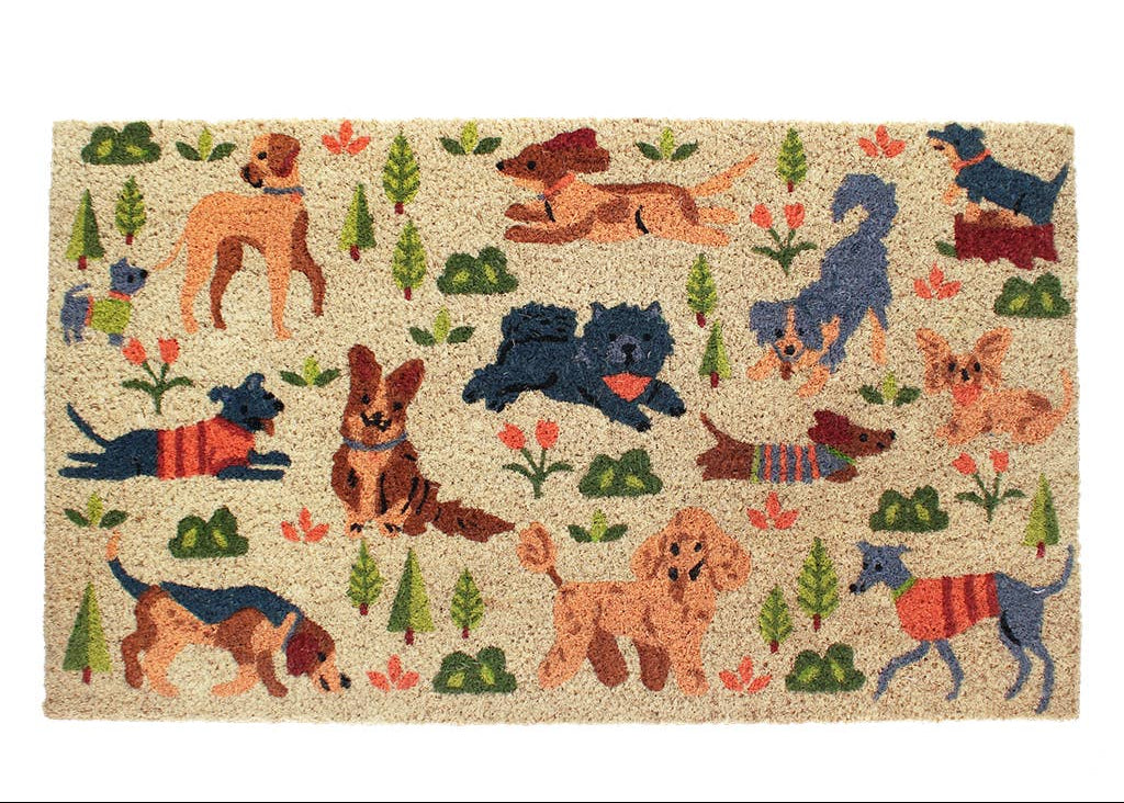 Door Mat - Dog Park - 43cm x 73cm