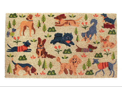 Door Mat - Dog Park - 43cm x 73cm