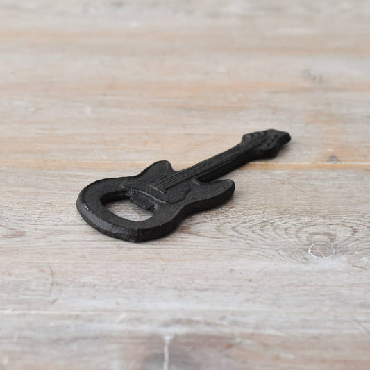 Cast Iron Guitar Bottle Opener