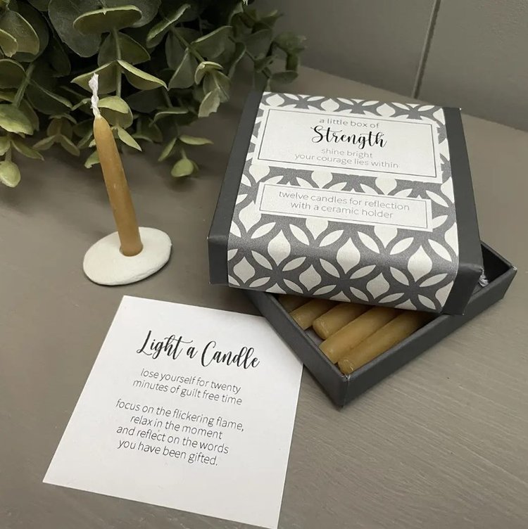 Candle Gift - A Little Box Of Strength