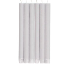 Candles - Gull Grey Set of 6