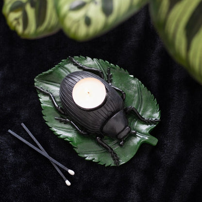 Beetle Tealight Candle Holder