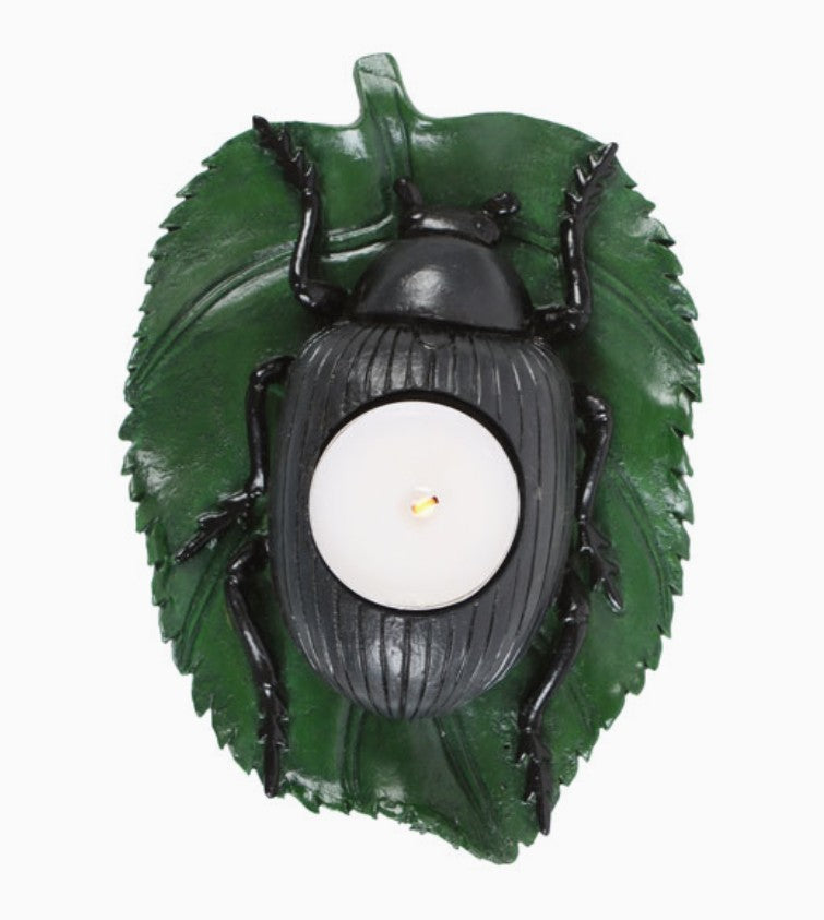 Beetle Tealight Candle Holder