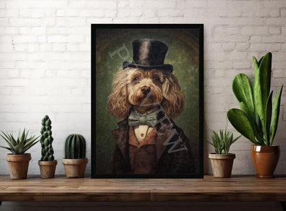 Print - Cockerpoo Gentleman A4
