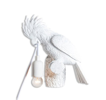 White Cockatoo Wall Lamp