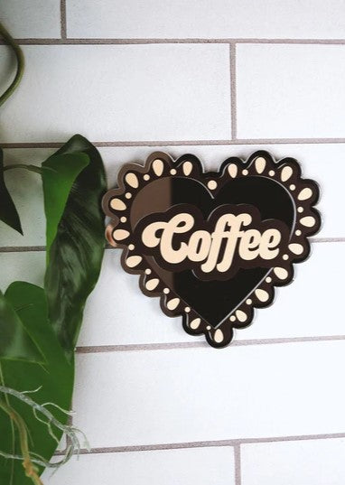 Mirror - I Heart Coffee