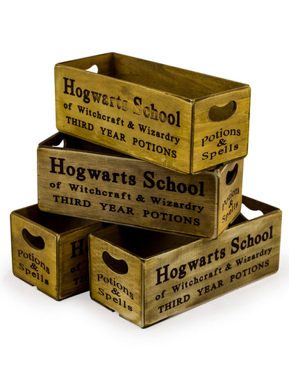 Wooden Box - Hogwarts School