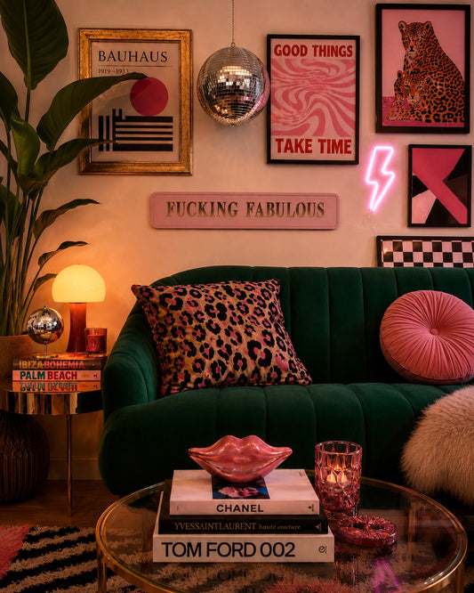 Fucking Fabulous Wooden Sign - 60cm x 11cm