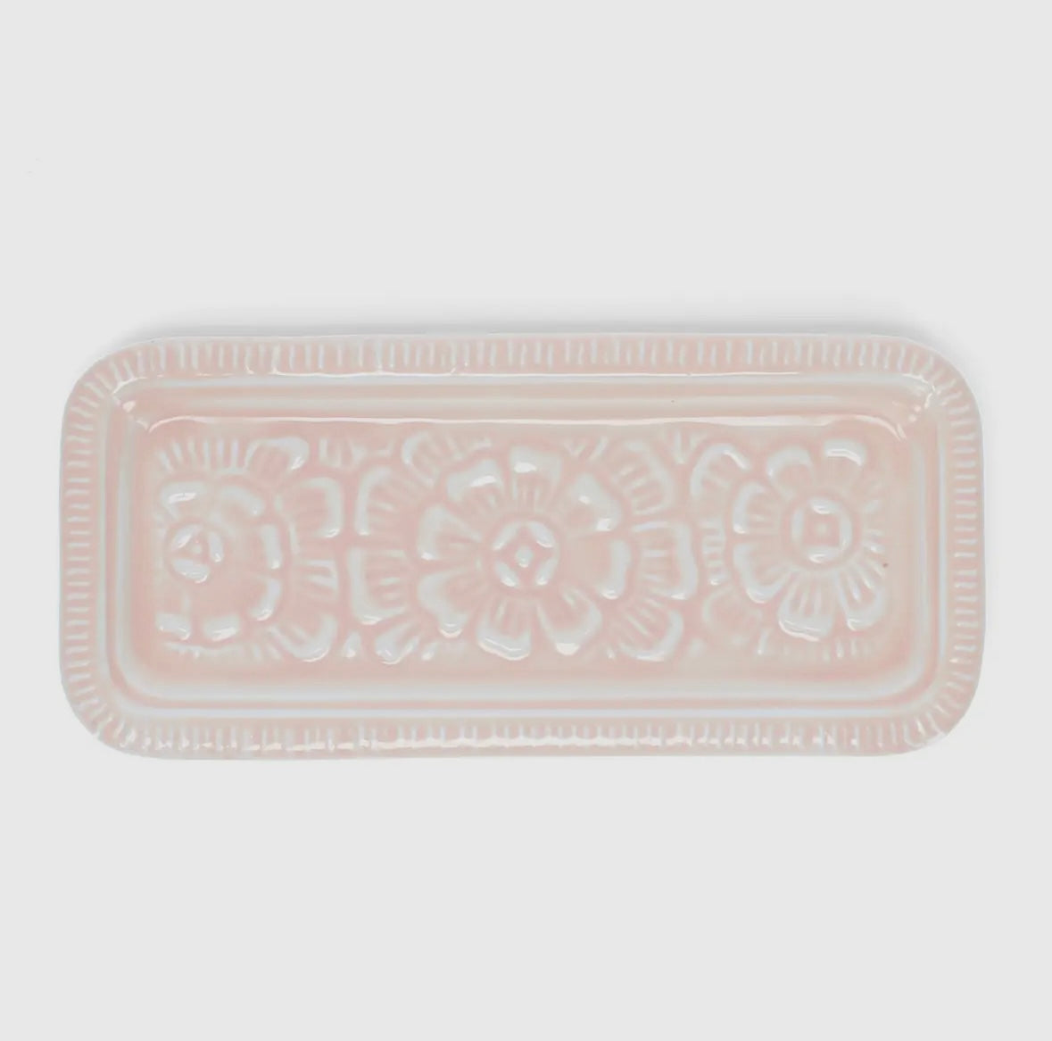 Enamel Tray - Baby Pink