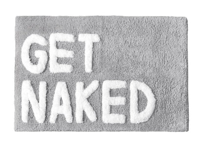 Bath Mat - Get Naked Grey