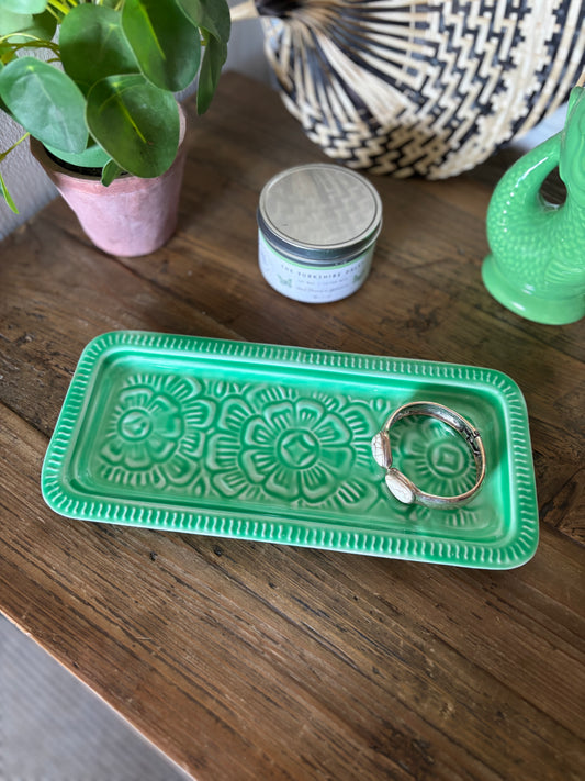 Enamel Tray - Green