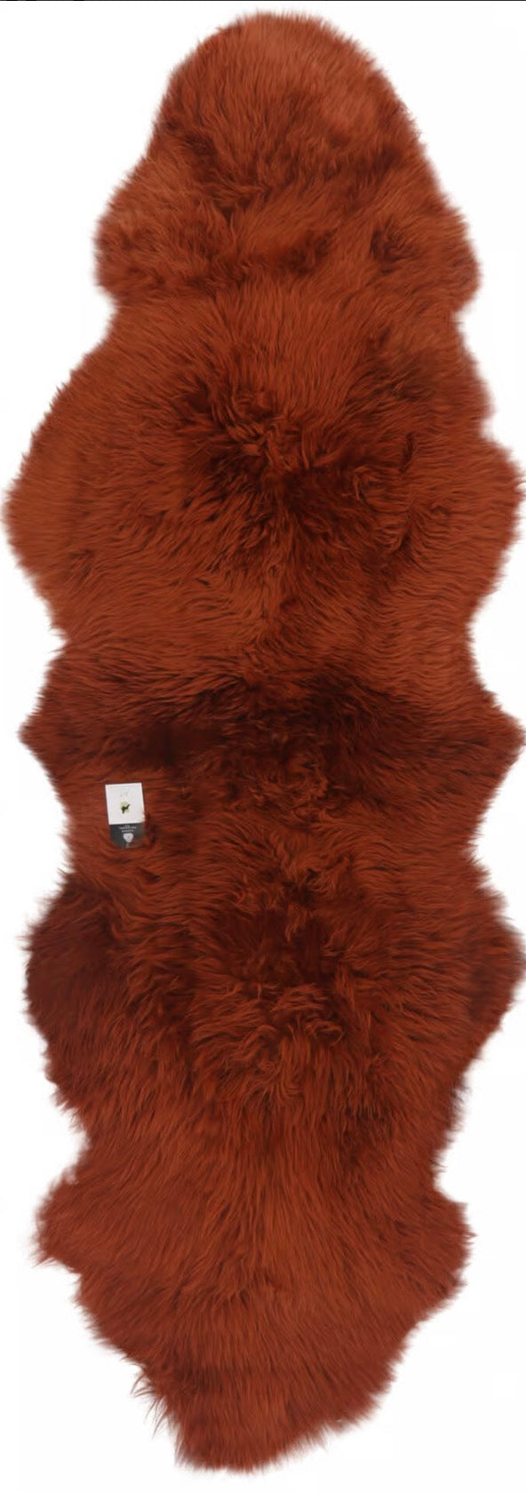 Large Rust Double Sheepskin