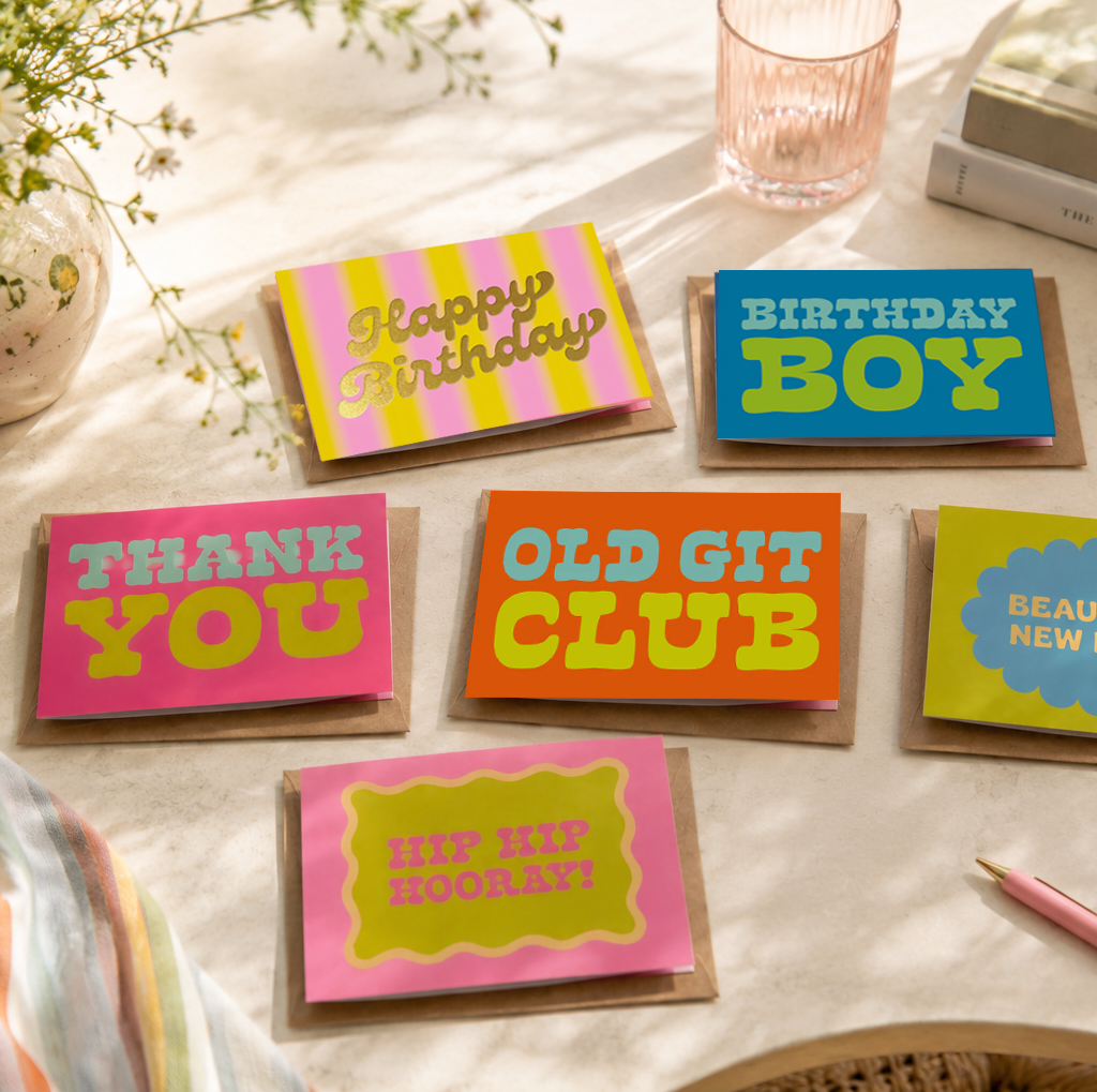 Greeting Cards - 6 Designs To Choose From