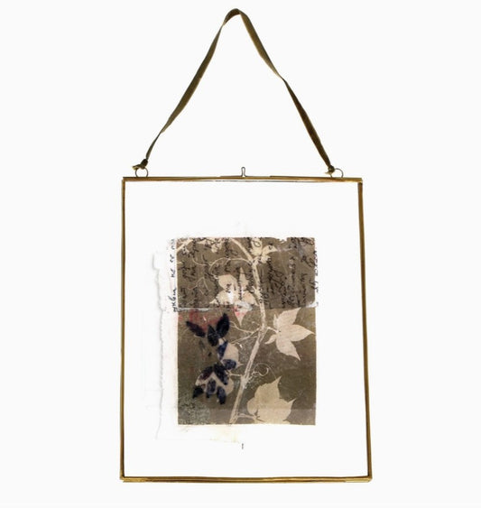 Hanging Brass Frame 25 X 20cm