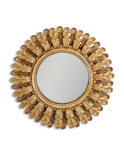 Family Of Small Antiqued Gold Mirrors