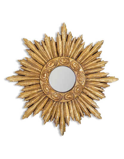 Family Of Small Antiqued Gold Mirrors