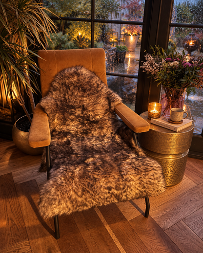 Large Fox Red Single Sheepskin