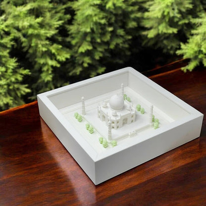 Taj Mahal 3D Framed City