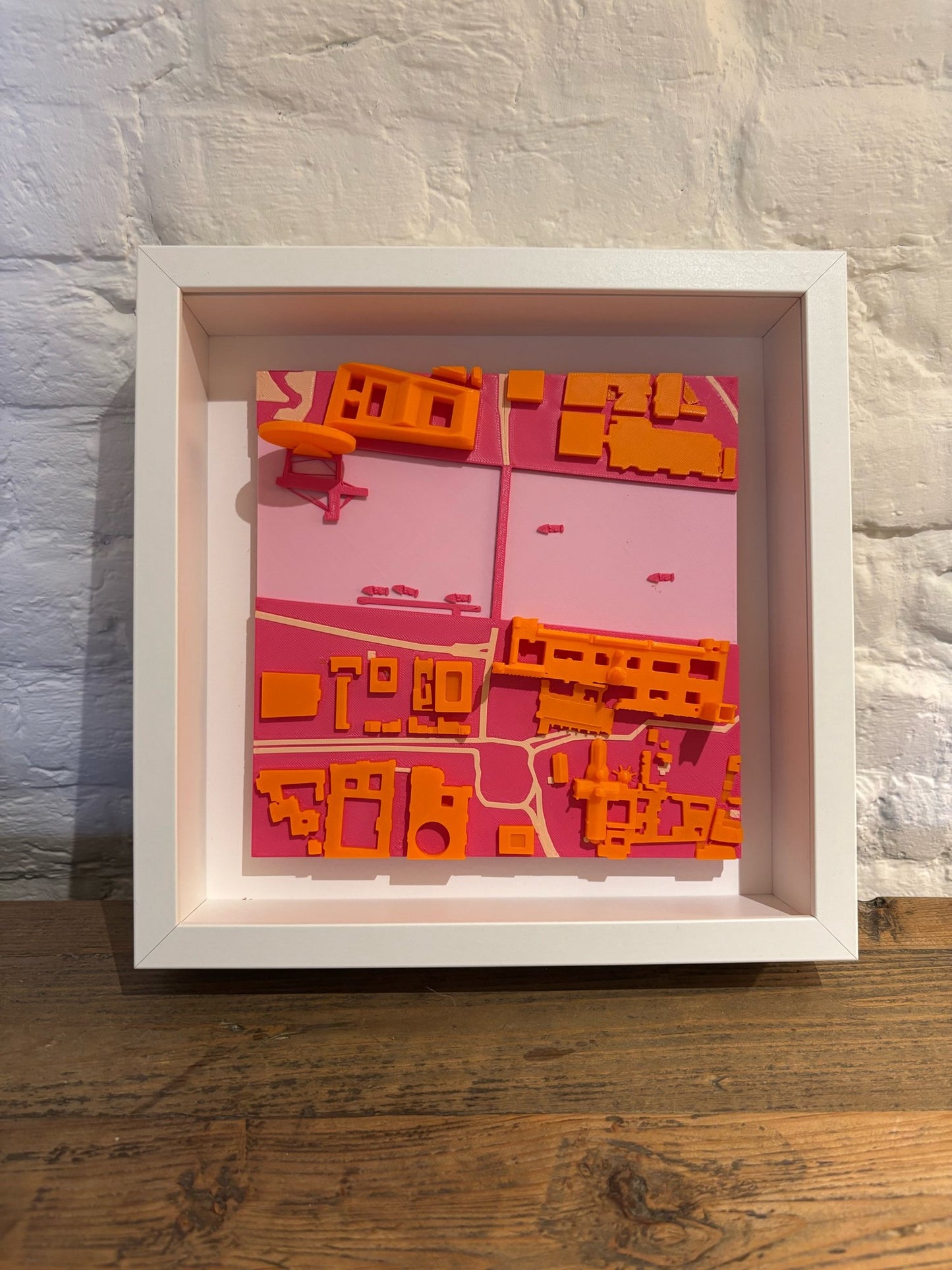 London Eye 3D Framed City