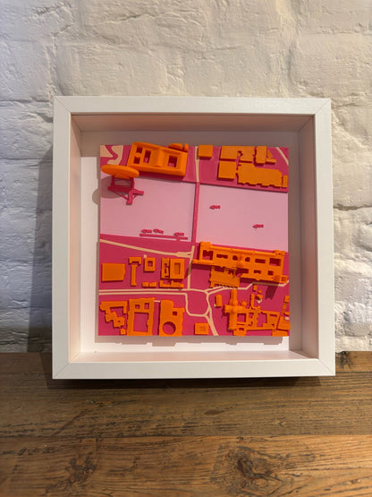 London Eye 3D Framed City