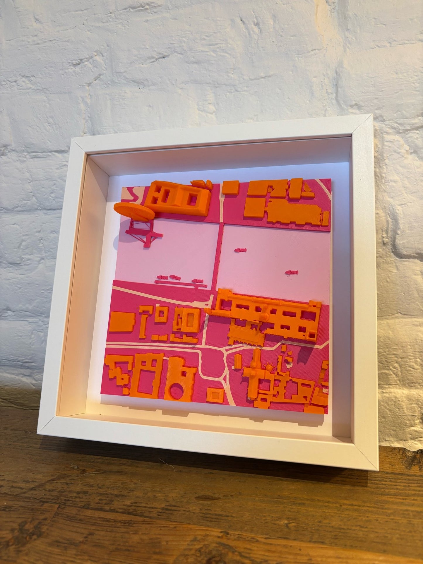 London Eye 3D Framed City