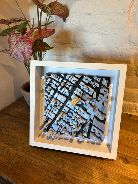 New York 3D Framed City
