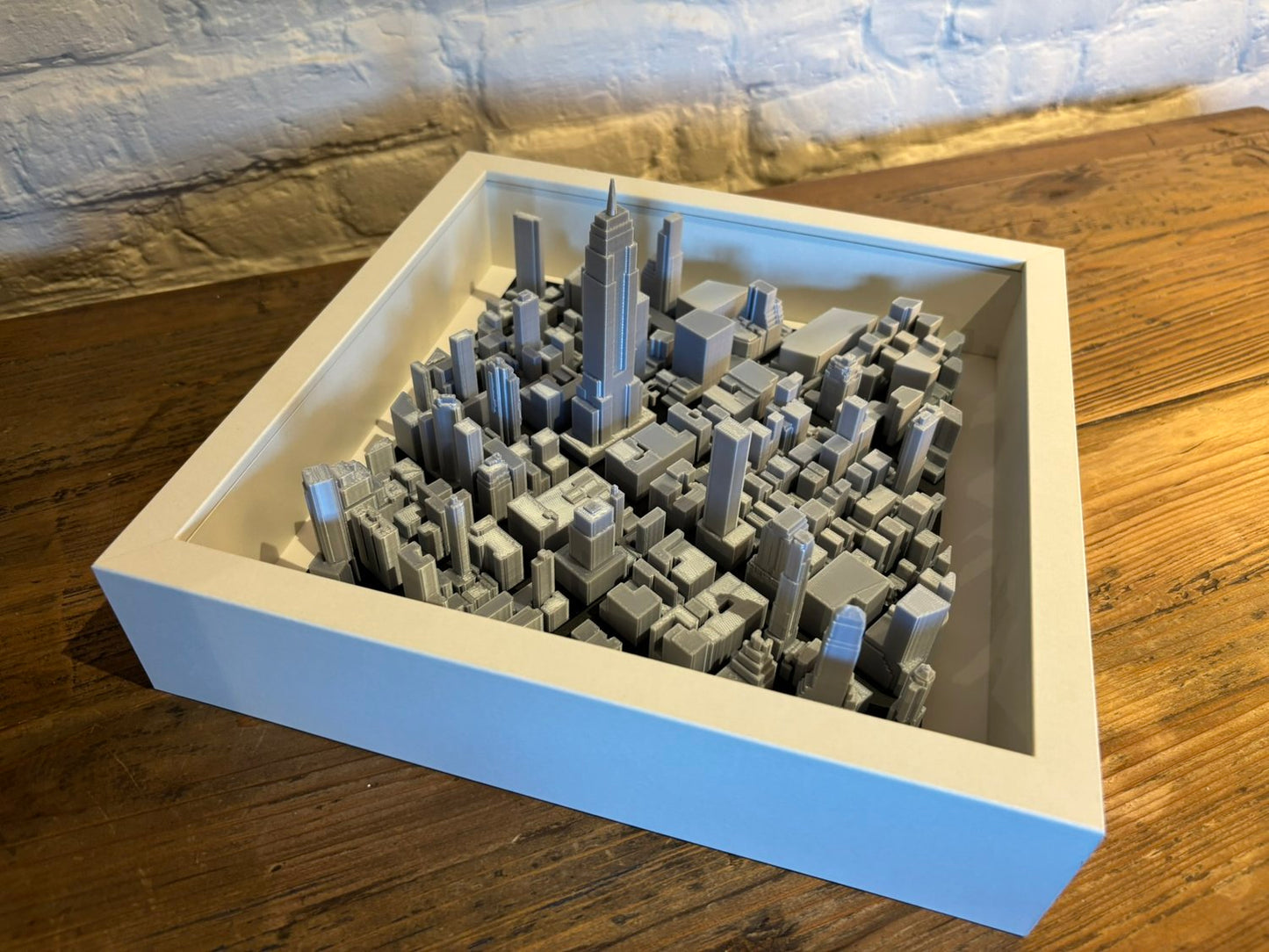New York 3D Framed City