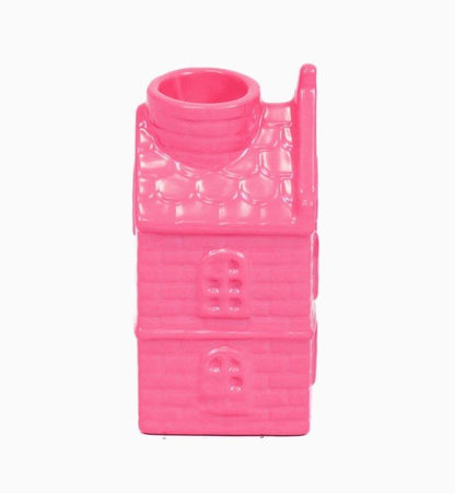 Pink House Candle Holder - 2 Colours Available