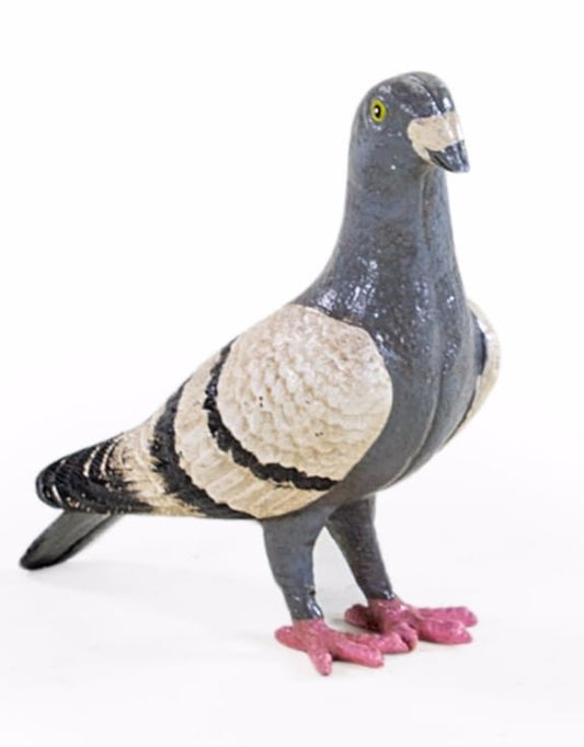 Cast Iron Pigeon Figurine