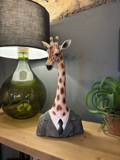 Animal Figure - Suited Giraffe Gentleman