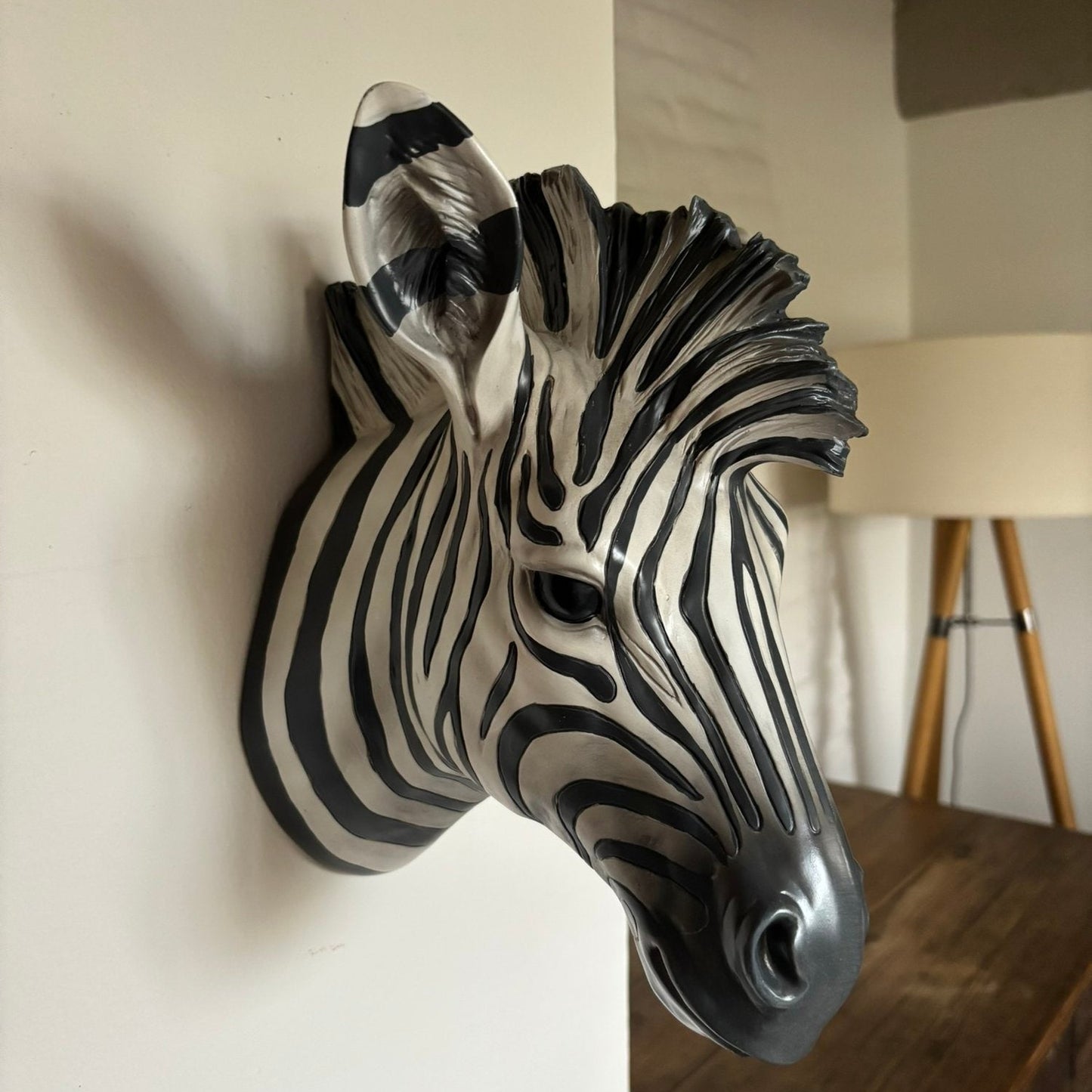 Wall Mounted Head - Zebra