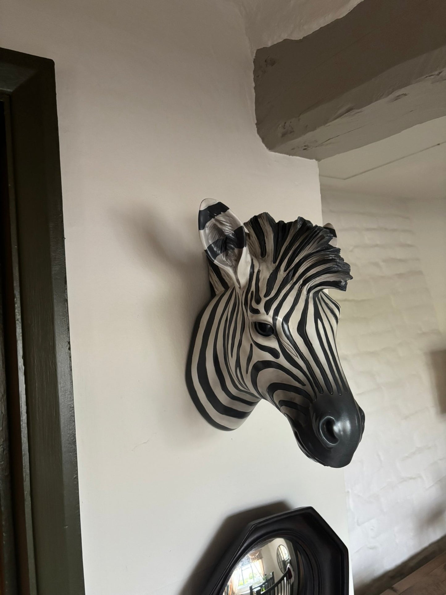 Wall Mounted Head - Zebra