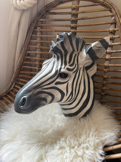 Wall Mounted Head - Zebra
