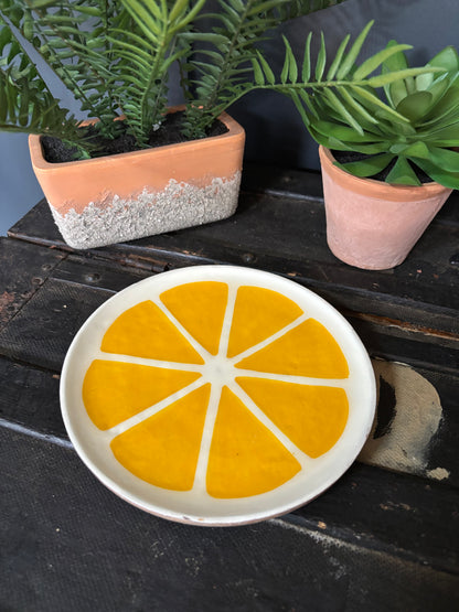 18cm Lemon Serving Plate