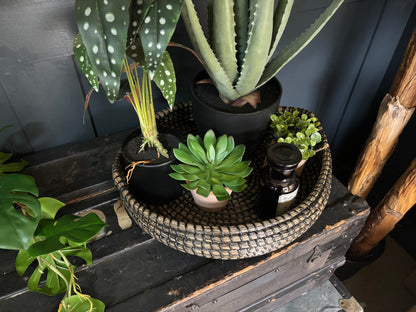 Woven Tray Basket