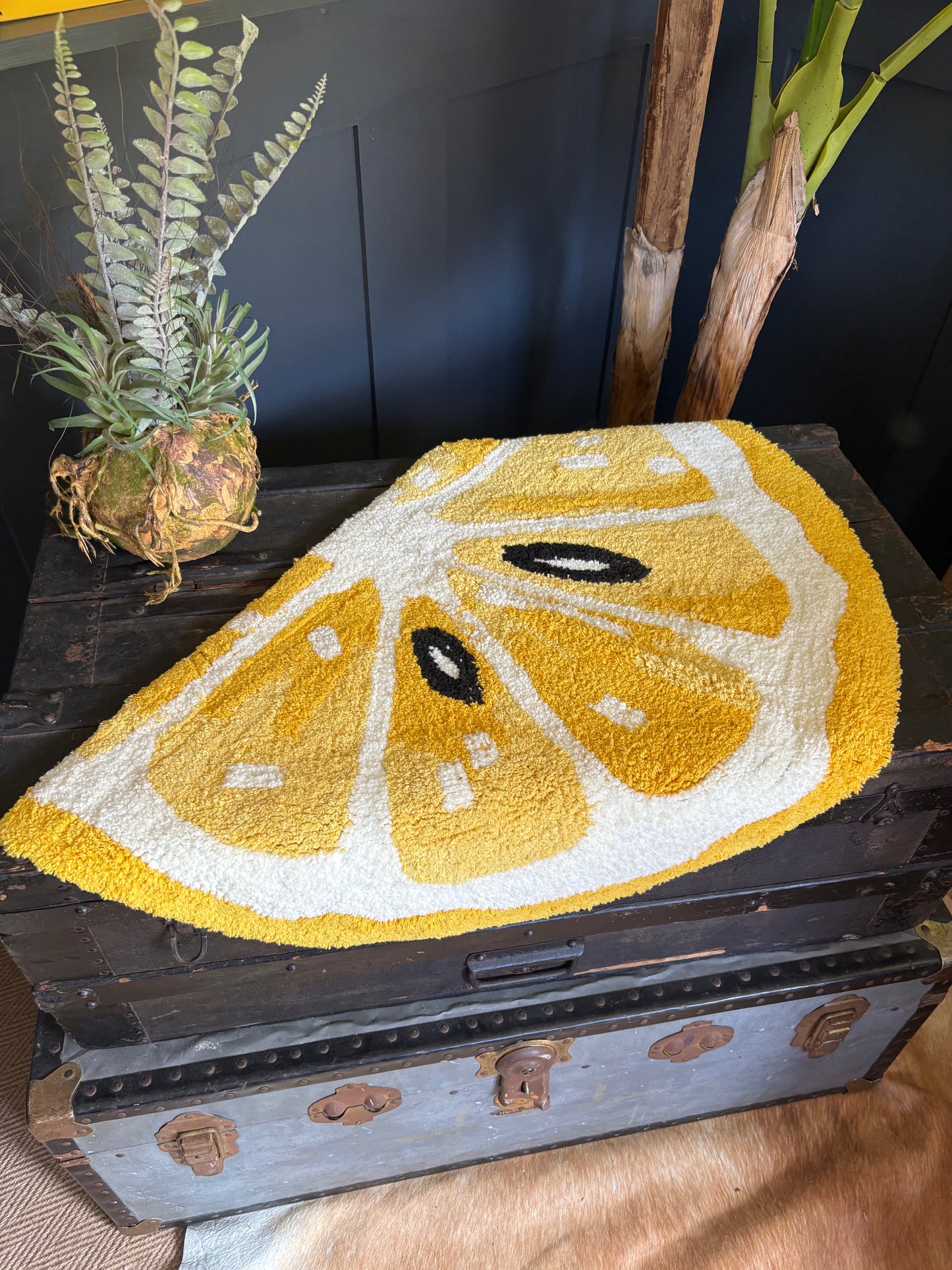 Bath Mat - Lemon