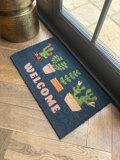 Doormat - Welcome Plants - 43cm x 73cm