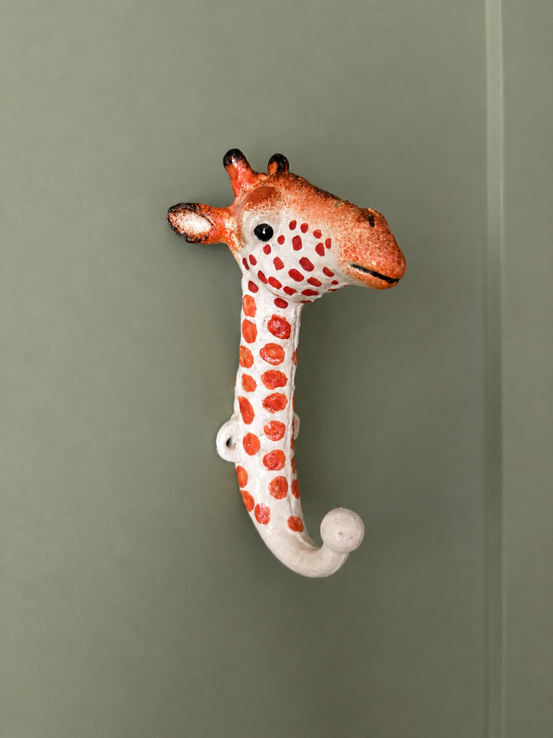 Cast Iron Giraffe & Zebra Coat Hooks (Sold separately)