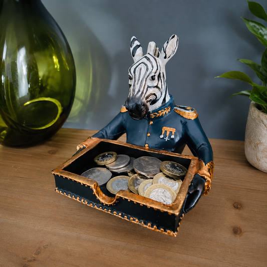 Coin Holder - Zebra