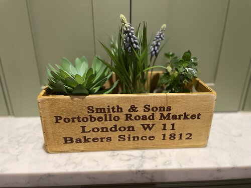 Wooden Box - Portobello Road