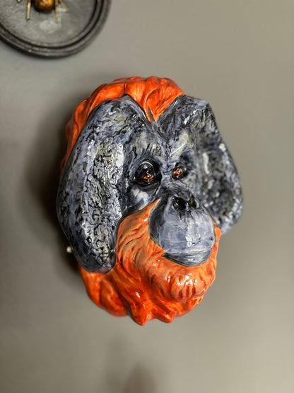 Orangutan Wall Sconce Vase
