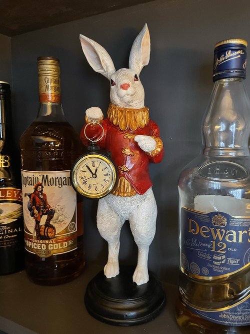 White Rabbit Clock