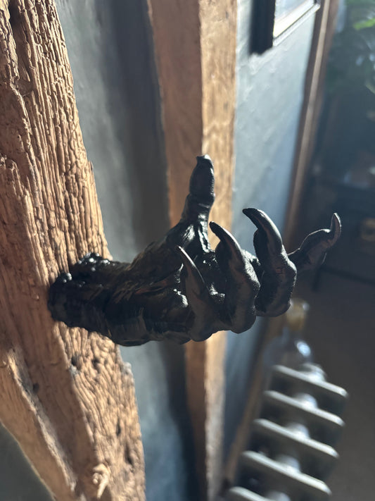 Gothic Black Demon Hand
