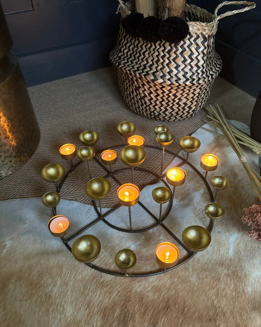 Charming Circular Tealight Holder