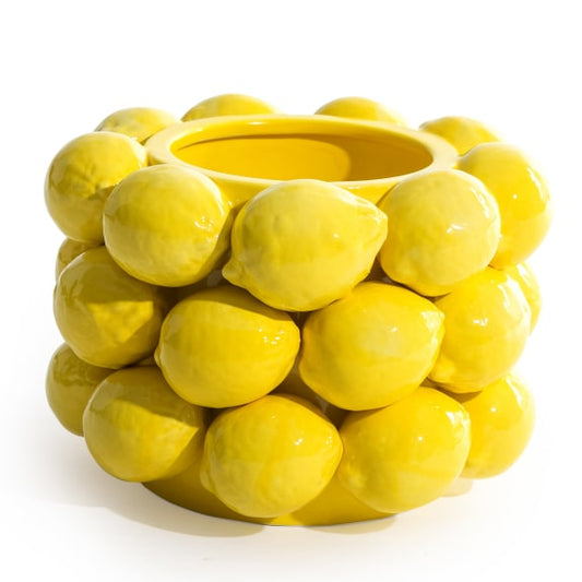Ceramic Lemon Vase/Bowl