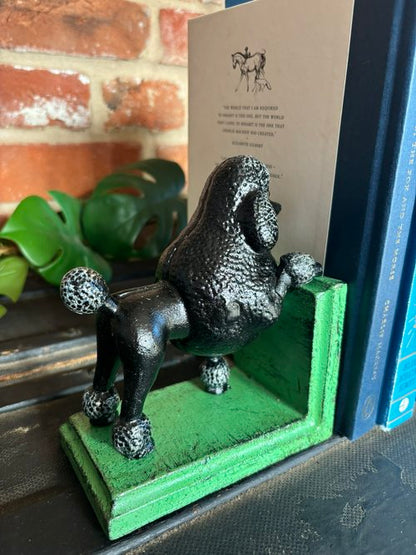 Bookends - Cast Iron Antiqued Poodles