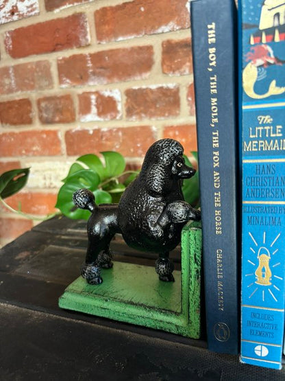 Bookends - Cast Iron Antiqued Poodles