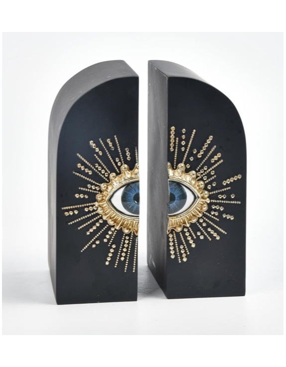 Bookends - Embossed Sunburst Eye